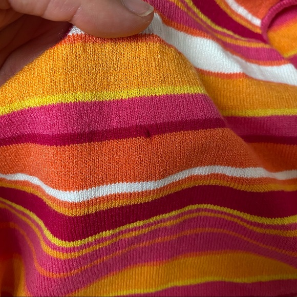 St John Sport by Marie Gray Stripe Tank Top - Picture 6 of 6